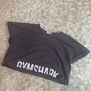 Grey Gymshark Crop Top